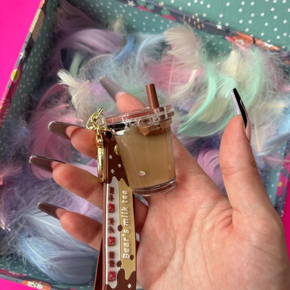 PinkyWay Bobba Tea Keychain - Picture 3 of 4